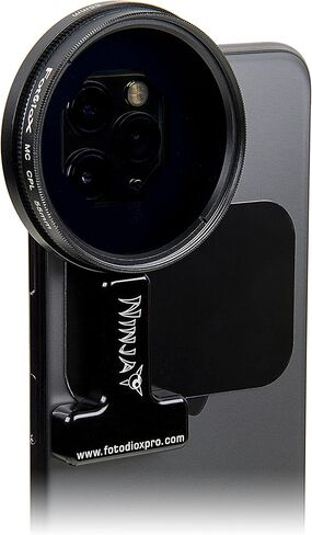 Ninja 72mm Filter Adapter - Creative Universal & Magnetic Accessories for Smartphones: Ninja Magnetic Core, 72mm Filter Adapter in Saudi Arabia