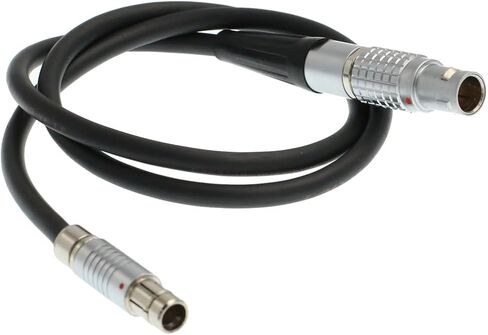 Power Run Stop Cable for Preston MDR3 MDR4 Motor to Sony Venice 2, ARRI Alexa Camera 10 Pin to Fischer RS 3 Pin 45cm in Saudi Arabia