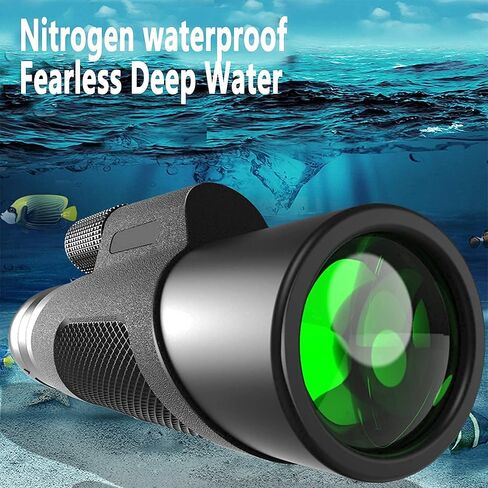 Telescope Waterproof Monocular for Adults with Night Vision12*50 Smart Monocular with Smartphone Holder and Adjustable Tripod Monocular Telescope for Mobile Phone in Saudi Arabia
