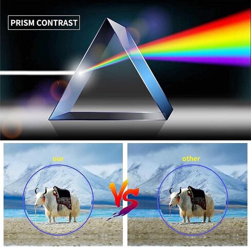 تلسكوب أحادي 40 × 60 BAK4 BAK4 PRISM عالية الطاقة تكبير أحادي مع حامل الهواتف الذكية وترايبود للبالغين للأطفال لمشاهدة الطيور في التخييم in Saudi Arabia