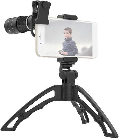 مناظير ترايبود تليفوتو تليفوتو طقم محمولة 20x telephoto Zoom Lens Monocular Lens Camera Tripod خفيفة الوزن للسفر in Saudi Arabia