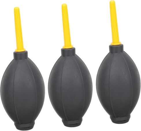 GADPIPARTY 3PCS غبار المنفاخ المكبر للهواء الكاميرا مع صمام واحد صمام TPE هواء المطاط للهواء الإلكترونيات شاشات الشاشات الشاشة للإلكترونيات ونظارات وأجهزة حساسة in Saudi Arabia