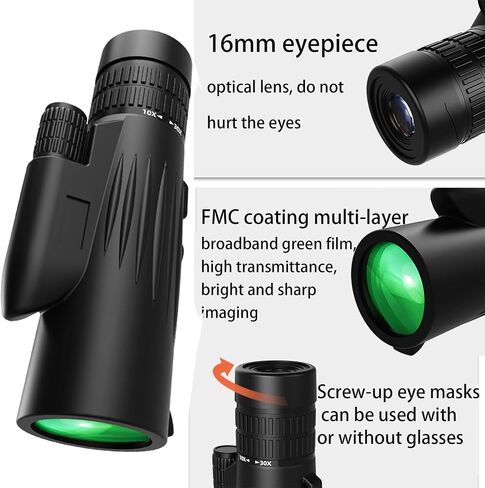 تلسكوب أحادي ، عالي في الهواء الطلق أحادي الباندا 12x160 Highdefinition Lowllight Light Vision أحادي العين in Saudi Arabia