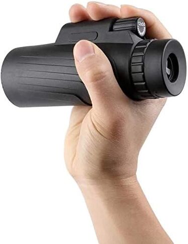 Compact 10x42 High Power Monocular with BAK4 Prism Lens for Adults & Kids - Ideal for Bird Watching, Travel, and Outdoor Activities in Saudi Arabia
