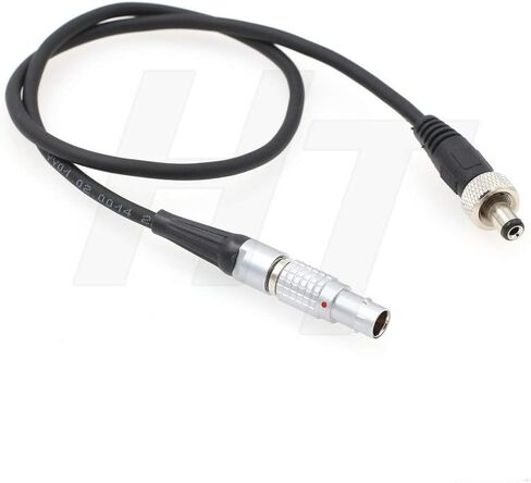 12V Power Cable for ARRI Alexa LF RED Camera Z CAM to Atomos Shogun Ninja V PIX-E7 SmallHD Monitor 0B 2 Pin to Locking DC 2.5mm 60cm in Saudi Arabia