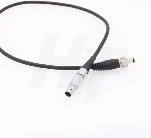 12V Power Cable for ARRI Alexa LF RED Camera Z CAM to Atomos Shogun Ninja V PIX-E7 SmallHD Monitor 0B 2 Pin to Locking DC 2.5mm 60cm in Saudi Arabia