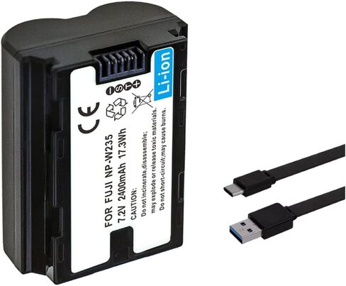 Synergy Digital Accessory Kit, Compatible with Fujifilm X-H2S Digital Camera Includes: EM-USB-TYPEC-3B USB Cable, SDNP-W235 Battery in Saudi Arabia