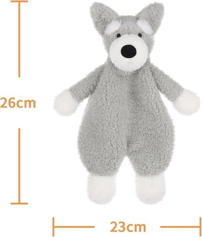 Apricot Lamb Schnauzer Dog Soft Loveys for Babies, Security Blanket for Baby Boy and Girl, for Infant and Toddlers in Saudi Arabia