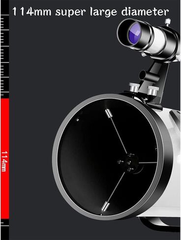 114mm Telescope for Kids & Adults Astronomical Refracting Portable Telescopes, Telescope for Kids,Telescopes for Adults Astronomy,Astronomy Gift in Saudi Arabia