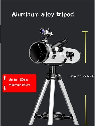 114mm Telescope for Kids & Adults Astronomical Refracting Portable Telescopes, Telescope for Kids,Telescopes for Adults Astronomy,Astronomy Gift in Saudi Arabia