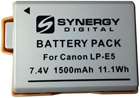 Synergy Digital Camera Accessory Kit, Compatible with Canon EOS Rebel XS Digital Camera Accessory Kit Includes: SDLPE5 Battery, SDM-186 Charger, KSD2GB Memory Card in Saudi Arabia