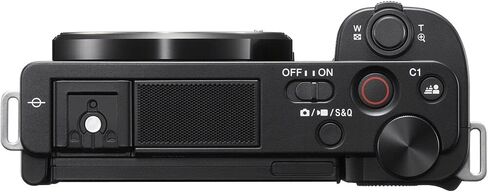 Sony ZV-E10 Mirrorless Camera (Body, Black) (ILCZV-E10/B) + 64GB Memory Card + Bag + Card Reader + HDMI Cable + Flex Tripod + Hand Strap + Memory Wallet + Cleaning Set (Renewed) in Saudi Arabia