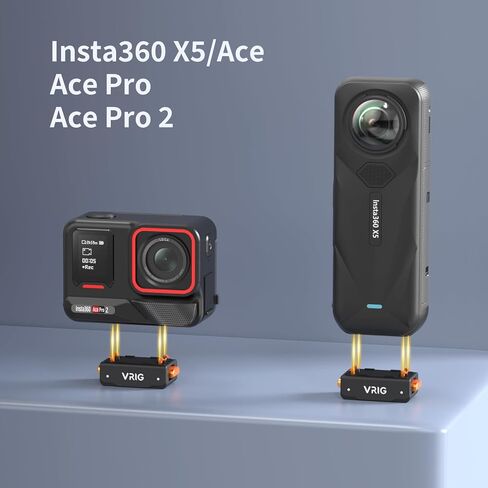 VRIG Magnetic Quick Release Mount for Insta 360 Ace Pro 2/ X6/ X5/ X4 Air in Saudi Arabia