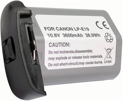 مجموعة التآزر الرقمية التآزر ، المتوافقة مع الكاميرا الرقمية Canon EOS R3 تتضمن: EM-USB-Typec-3B USB Cable ، SDLPE19 Battery in Saudi Arabia