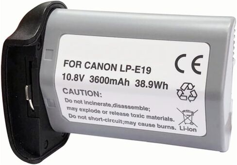 مجموعة التآزر الرقمية التآزر ، المتوافقة مع الكاميرا الرقمية Canon EOS R3 تتضمن: EM-USB-Typec-3B USB Cable ، SDLPE19 Battery in Saudi Arabia