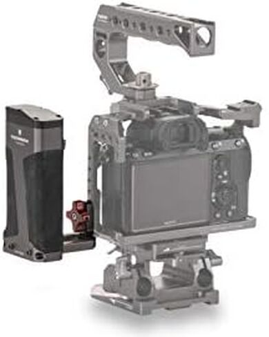 Tilta TA-SH6-57-G مقبض طاقة جانبي لـ Sony A7/A9 ، Canon 5D/7D ، Tilta BMPCC 4K-12V DC ، طاقة 8V USB ، رمادي in Kuwait
