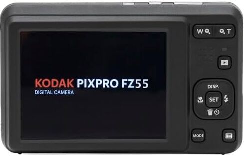 تشمل حزمة الكاميرا الرقمية Kodak Pixpro FZ55: بطاقة ذاكرة Sandisk 64GB SDXC وحالة كاميرا شل الصلبة وقارئ بطاقة SD والمزيد (5 عناصر) (أزرق) in Kuwait