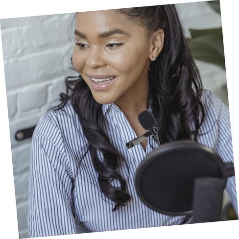 Toyvian 2sets Microphone مقابلة مجموعة مكثف Microphone لتسجيل الهاتف in Saudi Arabia