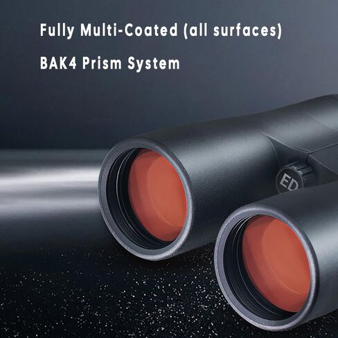 10x50 HD مناظير للبالغين الذين يعانون من Bak4 Prism & FMC ، وعدسة عريضة 26 مم مع عزل مائي مصنّف بالنيتروجين IPX7 ، ومناسبة لمشاهدة الطيور للمشي لمسافات طويلة. in Kuwait
