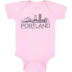 Skyline Portland Oregon Baby Infant in Kuwait