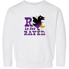 R مخصص لصالح Raven Kids Sweatshirt Toddler in Kuwait