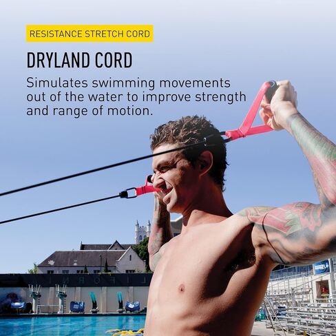 سلك FINIS Dryland - أربطة تمرين المقاومة لتحسين القوة والمرونة - أربطة تمدد مقاومة لجميع الأعمار والقدرات in Saudi Arabia