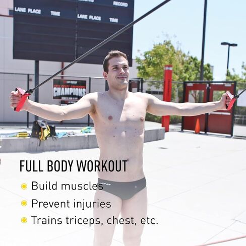 سلك FINIS Dryland - أربطة تمرين المقاومة لتحسين القوة والمرونة - أربطة تمدد مقاومة لجميع الأعمار والقدرات in Saudi Arabia