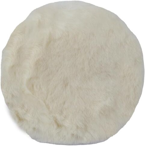 Maxshine 6" Universal Wool Buffing Polishing Pad – 100% Natural Wool with Hook & Loop – Professional Pad for Paint Correction & Oxidation Removal – Compatible with DA & Rotary Polishers in Saudi Arabia