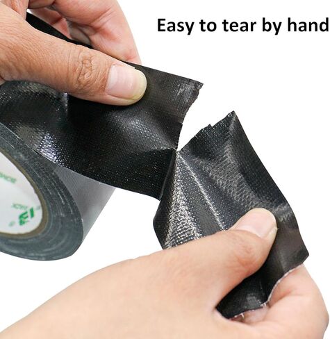 BOMEI PACK 4 Pack White Duct Tape Rolls Multi Pack, 8.3Mil x1.88inch x 33yds, Residue Free Bulk Value Pack for Crafts and Repair in Kuwait