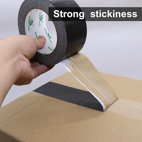 BOMEI PACK 4 Pack White Duct Tape Rolls Multi Pack, 8.3Mil x1.88inch x 33yds, Residue Free Bulk Value Pack for Crafts and Repair in Kuwait