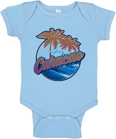 Taty Kids Tropical Curacao Baby Bodysuit in Kuwait