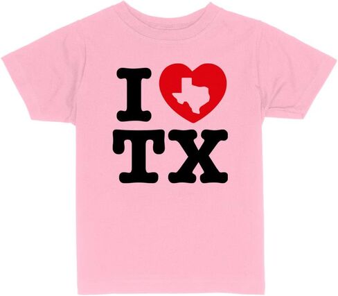 I Love Texas Toddler Kids T-Shirt in Saudi Arabia