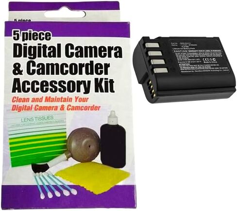 Synergy Digital Accessory Kit, Compatible with Panasonic Lumix GH6 Digital Camera Includes: ZELCKSG Care & Cleaning, SDCAM-L14956 Battery in Saudi Arabia