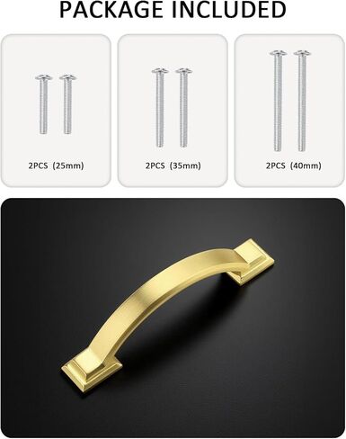 Mengico 10 Pack 3 Inch (76mm) سحب خزانة القوس الذهب - مقابض درج الزنك المطبخ والمطبخ ، أجهزة خزانة الطراز القديمة in Saudi Arabia