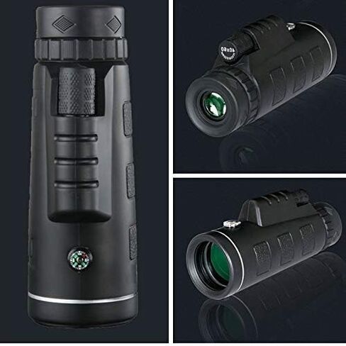 40 × 60 يوم dualfocus HD البصريات تكبير تلسكوب أحادي المقاومة للماء واضح واضحة للتلسكوب في الهواء الطلق in Saudi Arabia