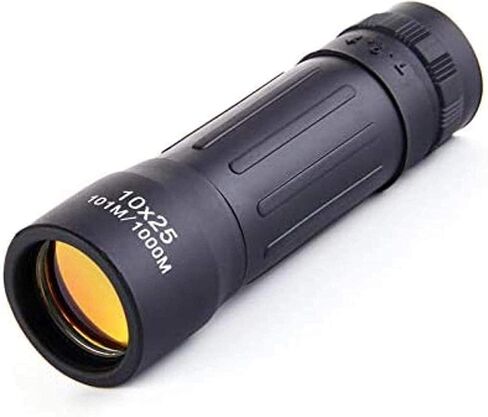 Telescope 10x25 Mini Pocket Monocular Telescope Zoom Theatrical Eyepiece Portable for Camping Compact Telescope in Saudi Arabia
