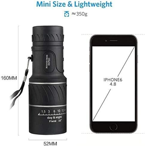 Telescope Monocular Telescope 16X52 High Power HD Monocular for Wildlife Bird Watching Camping Travelling Wildlife in Saudi Arabia