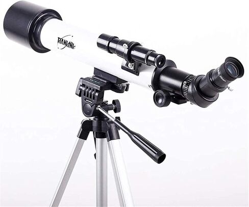 Telescope for Astronomy 60mm Aperture 500mm Mount Astronomical Refracting Telescope 1.5X Erecting Eyepiece 3X Barlow Lens in Saudi Arabia