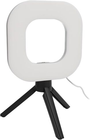 Video Conference Lighting, 1500lm 72 LEDs USB Video Light with Clip & Tripod, 10 Brightness 5 Color Adjustable, Webcam Lighting for Makeup and Live Streaming, Computer Laptop in Saudi Arabia