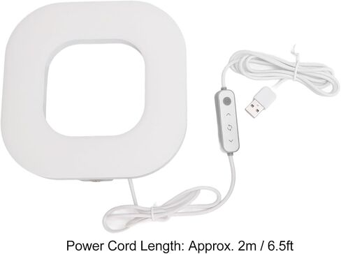 Video Conference Lighting, 1500lm 72 LEDs USB Video Light with Clip & Tripod, 10 Brightness 5 Color Adjustable, Webcam Lighting for Makeup and Live Streaming, Computer Laptop in Saudi Arabia