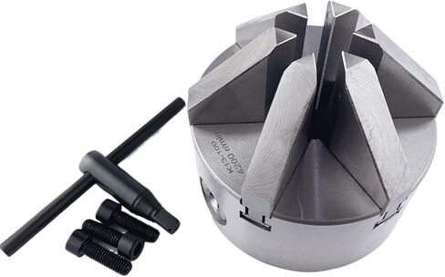 K13-100 6 Jaw Lathe Chuck 100mm 4 '' بوصة مع الصلب المصلب in Saudi Arabia