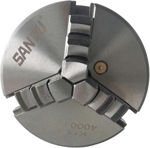 3 Jaw Lathe Chuck Manual Chuck 3 "K11-80 مخرطة المخرطة ذاتية الجزء 80 مم مجموع 2 مجموعة من الفكين in Saudi Arabia
