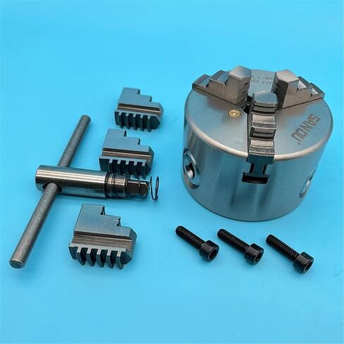 Lathe Chuck 80MM Lathe Chuck 3 Jaw K11-80 Lathe Scroll Chuck Mini Metal Chuck in Saudi Arabia