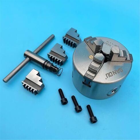 Lathe Chuck 80MM Lathe Chuck 3 Jaw K11-80 Lathe Scroll Chuck Mini Metal Chuck in Saudi Arabia