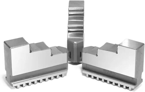 200MM Lathe Chuck Jaw 3 Jaw Lathe Chuck K11-200 Internal Jaws and External Jaws Chuck Spare Part Soft Jaws(K11-200C Unite Jaw) in Saudi Arabia