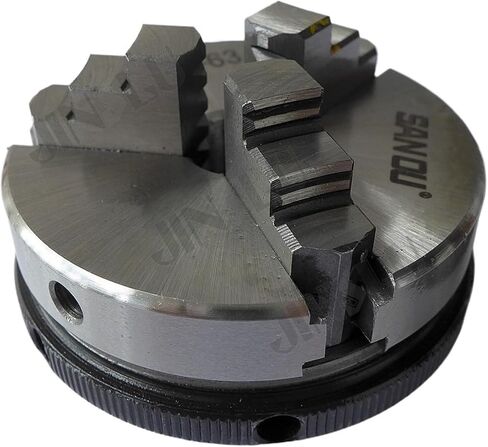 K01-63 Mini 3 Jaw Lathe Chuck Cartridge 2.5" M14 Manual Self-Centering Thread Mount 1 pcs Accessories for Lathe SALE1 in Saudi Arabia