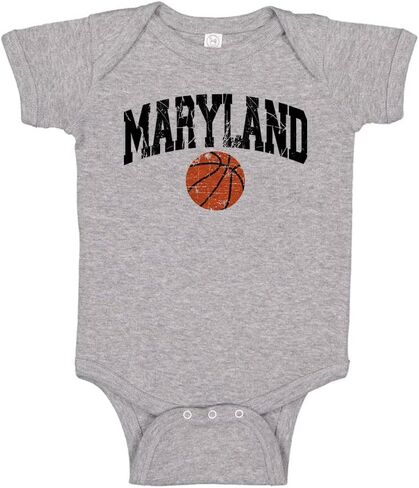 Taty Kids Basketball Maryland Baby Bodysuit in Kuwait
