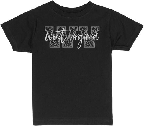 Layered West Virginia Toddler Kids T-Shirt in Saudi Arabia