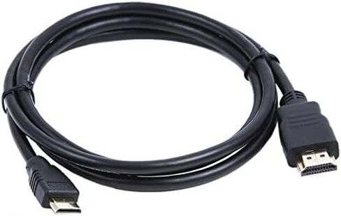 MaxLLTo Mini HDMI Audio Video TV Cable/Cord/Lead for Sony CyberShot DSC-HX7 HX7/B HX7/L HX7/N HX7/R HX7/W HX7V HX7V/B HX7V/L HX7V/N HX7V/R HX7V/W in Saudi Arabia