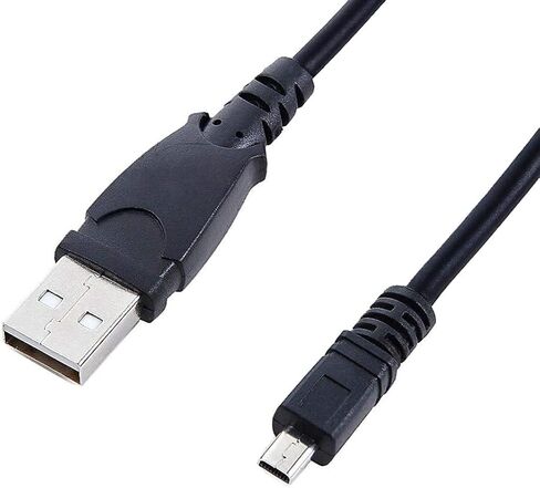 MaxLLTo 5ft Long USB 2.0 Camera Data Cable Charger Cord for Panasonic Lumix DMCLZ5 DMC-LZ5 DMC-LZ5EB DMC-LZ5EE DMC-LZ5EF DMC-LZ5EG in Saudi Arabia
